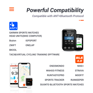 Magene S3+ Speed Cadence Dual Sensor H64 ANT <b>Computer</b> Bike Speed Meter Compatible with Wahoo <b>Accessories</b> - Product Image 2