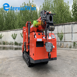 Tragbarer Mini-Hebekran 3 Tonnen 8 Tonnen kleine Spinnen krane Preis Raupen kran zum Verkauf Arbeits plattformen - Product Image 4