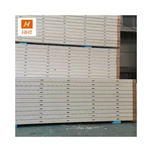 2023 Cold Room Pu Insulation Sandwich Panel Price With Cam Lock Double-sided Color Steel With Excellent Thermal Insulation Perfo
