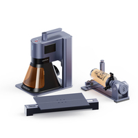 Ensemble LaserPecker LP5 Deluxe, graveur laser double avec extension rotative, machine de gravure intelligente portable