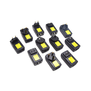 HXY HXY-QC67 交流/直流 POE 适配器 英式插头 12V 15V 24V 48V 以太网交换机输入 500mA POE 注入器电源 - Product Image 1
