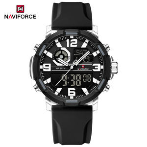 NAVIFORCE 7130 Men's Digital Watch Calendar Date Display 50M Waterproof Sports Casual Mens Electronic Watches relógios masculino - Product Image 3