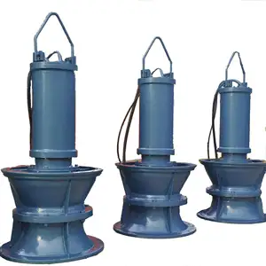 Qzb Factory Supply Grote Volume Flood Control Axiale Dompelpomp Water Propeller Pomp