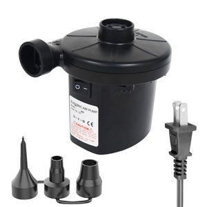 Pompe à air électrique <span class=keywords><strong>pour</strong></span> articles gonflables, pompe <span class=keywords><strong>pour</strong></span> matelas pneumatique avec 3 embouts, <span class=keywords><strong>gonfleur</strong></span> et dé<span class=keywords><strong>gonfleur</strong></span> rapide - Product Image 1