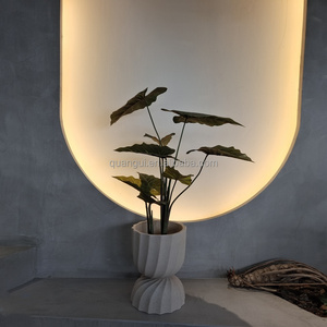 Árvore de Taro <span class=keywords><strong>artificial</strong></span>, árvore de plástico grande para decoração de escritório e casa, vaso grande de alta qualidade - Product Image 2