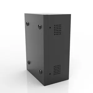 Custom lamiera di fabbricazione in alluminio potenza audio amplificatore cassa scatole di fogli per strumento elettronico