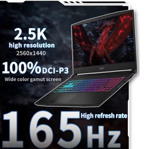 Ordinateur portable de jeu AI <span class=keywords><strong>MSI</strong></span> 2024 15,6 pouces 2K 165Hz IPS RTX4060 16 Go DDR5 512 Go SSD pour étudiants - Product Image 4