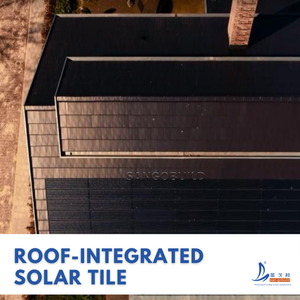 100%防水ソーラー屋根瓦 太陽光発電 電気代無料 オフグリッド モジュール式BIPV住宅用ソーラー屋根 - Product Image 2