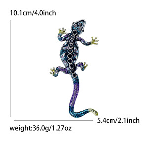 เข็มกลัดรูปจิ้งจกเคลือบ2025 2ชิ้นสินค้าใหม่ - Product Image 6