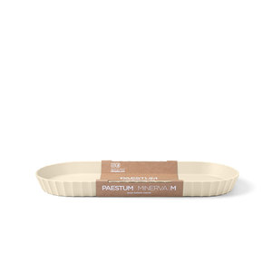 Bandeja Ovalada Opaca Polipropileno Oliva Beige 37,5x15 cm - Product Image 3