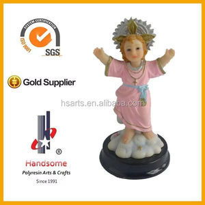 Personnalisé Anime Inspiré 3D Résine Artisanat Divin Enfant Jésus Nino Statue Religieux Décor À La Maison Statue De Noël de la Vierge <span class=keywords><strong>Marie</strong></span> - Product Image 6