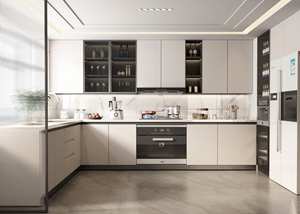 Gabinetes de Cocina de Madera Maciza de Alta Gama con Diseño Personalizado Gratuito, Fregadero de Lujo y Encimera de Mármol - Ecológicos y Resistentes al Agua - Product Image 6