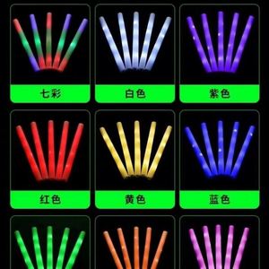 Bâtons lumineux LED clignotants en mousse, doux, durables, multicolores, personnalisables avec logo, pour fêtes, vente en gros Mairun USA, partenaire Ama-zom - Product Image 2