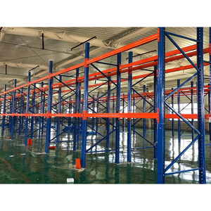 מערכת מדפים כבדה לאחסון במחסן, מדפי פלדה תעשייתיים, מדפי מתכת סלקטיביים למחסן - Product Image 4