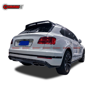 Kit carrosserie pour Bentley Bentayga 2015, style édition limitée, en fibre de carbone sèche : lèvre avant, aérations d'ailes, diffuseur arrière, kit aileron arrière - Product Image 6
