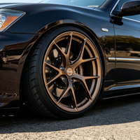 Rines de Bronce Forjado de Gran Diámetro de 20, 22 y 24 Pulgadas para Ford Mustang Shelby GT500 Camaro Alpha 5x114.3 5x120
