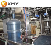 Machine de remplissage d'eau minérale de Petite ligne de production entièrement automatique de machine de remplissage de bouteilles d'eau de 5 gallons