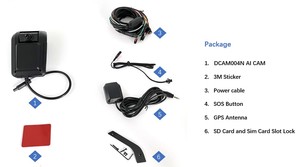 Cámara para Vehículos 4G LTE de Doble Lente, Delantera y Trasera, con Función <span class=keywords><strong>ADAS</strong></span>, DMS e IA para Gestión Remota de Flotas Comerciales - Product Image 5