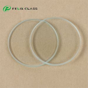 Verre trempé rond transparent personnalisé par le fabricant pour éclairage LED extérieur - Product Image 3