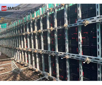 Encofrado de Columnas de Plástico ABS para Concreto, Alta Resistencia, Reutilizable, Tamaño Ajustable, Aplicación Universal, Fácil Montaje