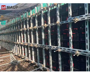 Reusable ABS Plastic Wall Formwork 100+ Times <b>Lightweight</b> Modular Shuttering Alternative to Doka <b>Mirror</b> Finish Concrete Wall - Product Image 2