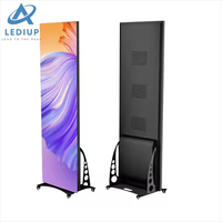 LEDIUP Écran continu pour affiches LED Écran d'affichage LED mobile Écran d'affichage LED publicitaire couleur HD pour affiches LED Écran d'affichage vidéo