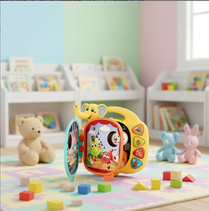 Juguete Musical de Jirafa de Dibujos Animados para Bebés, Instrumento Musical de Educación Temprana con Efectos de Sonido y <span class=keywords><strong>Canciones</strong></span> de Cuna - Product Image 4