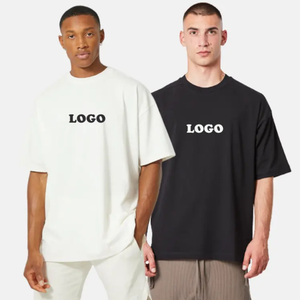 เสื้อยืดผู้ชายคุณภาพสูง ผ้าฝ้าย 100% หนา 260GSM พิมพ์ลายโลโก้ตามสั่ง - Product Image 3