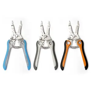 High Quality tools High Stainless steel Fiber Optic Stripper Cutting Pliers Leather Wire Stripper Tools