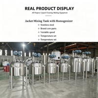 Cuve de mélange personnalisée en acier inoxydable pour la fabrication de détergent liquide, de dentifrice et de shampoing