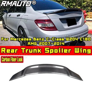 สปอยเลอร์หลังคาหลัง สำหรับรถยนต์เมอร์เซเดสเบนซ์ ซี-คลาส W204 C180 AMG ปี 2007-2014 ชุดแต่งสปอยเลอร์ฝากระโปรงท้าย อุปกรณ์ตกแต่งรถยนต์ - Product Image 3