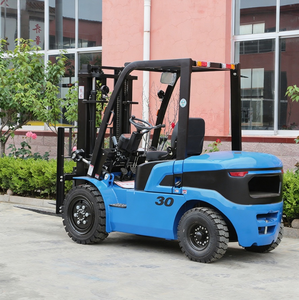 Forklift Diesel 3 Ton 3000kg Counterbalance Transmisi Otomatis/Hidrolik/Mekanis Berkualitas Tinggi Bersertifikasi CE - Product Image 4