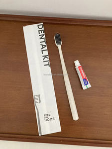 Kit dentaire d'hôtel 6 grammes d'essence à base de plantes dentifrice paille de blé emballage équipements essentiels pour le confort commodité voyage maison - Product Image 5