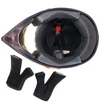 Casco Todoterreno Integral Más Vendido, Casco de Motocross ABS para Motociclistas, Casco de Carreras Todoterreno Duradero y Cómodo
