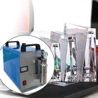 Tragbare Oxy hydrogen Flame Plexiglas platte Polierer Acryl Polier maschine