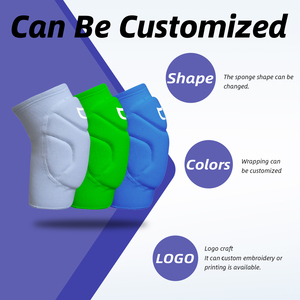 Anti collisione calcio spessa spugna supporto elastico corsa palestra Fitness danza pattinaggio di danza <span class=keywords><strong>per</strong></span> adulti giovani <span class=keywords><strong>ginocchiere</strong></span> di sicurezza - Product Image 1