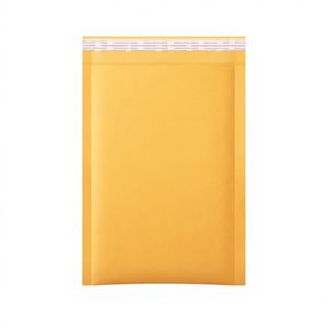 Sacs d'expédition en papier kraft biodégradable écologiques avec doublure en mousse épaisse, emballage sécurisé personnalisé pour les vêtements - Product Image 1