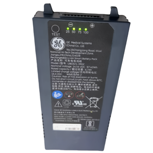 U80321 RHINO POWER BATTERY for GE 5451284 Rev3 14.4V 4.1Ah 10-pin U80321-3R01 5451284 5451284-2 Rev4 <strong>Logiq</strong> <strong>E</strong> <strong>ULTRASOUND</strong> MACHINE - Product Image 3