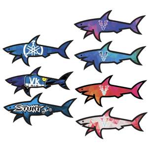 Autocollants Paul Et Shark 3D Étanche et Élégant – Cadeau Promotionnel, Décorations DIY pour Téléphone, Bagages, Tablette, Réfrigérateur - Product Image 1