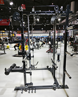 CooSport Fitness – Équipement de musculation professionnel complet avec machine Smith et rack à squats métallique pour l'entraînement des triceps