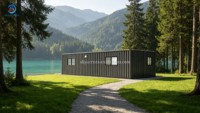 Usine de conteneurs Skyacross, maison de conteneurs résidentielle à structure en acier personnalisée, maison mobile préfabriquée pour habitation personnelle