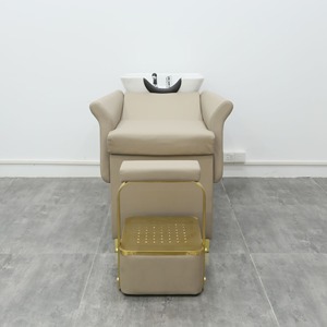 Fauteuil de lavage moderne pour salon de coiffure, lit de spa capillaire sans plomberie, lit de massage Headspa, chaise de lavage au design moderne - Product Image 5