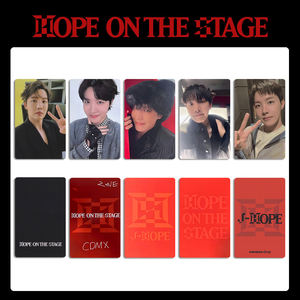 การ์ดเซลฟี่ KPOP <span class=keywords><strong>J</strong></span>-<span class=keywords><strong>HOPE</strong></span> <span class=keywords><strong>Hope</strong></span> <span class=keywords><strong>on</strong></span> the Stage World Tour แบบสองด้าน 4/5 ชิ้น/ชุด การ์ดโลโม่แฟชั่น โฟโต้การ์ด ของขวัญวันเกิดสำหรับแฟนคลับ - Product Image 5