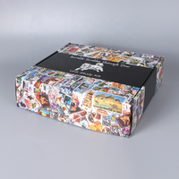 Logo personnalisé en gros rose petit grand emballage logistique d'expédition bijoux cadeau boîtes en papier kraft en carton