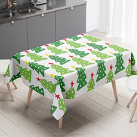 Nappe florale Couverture de table Nappes pour les fêtes Cuisine Table à manger, Polyester Tissu Fleur Nappe Accessoires