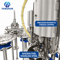 Machine de rinçage, de remplissage et de bouchage automatique personnalisée pour bouteilles d'eau potable pure minérale en PET et en verre