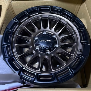 Jantes Beadlock 17 18 19 pouces 8.5J tout-terrain 5x5 6x139.7 bronze forgées pour SUV, pick-up, <span class=keywords><strong>Ford</strong></span> Bronco, <span class=keywords><strong>Mustang</strong></span> GT, camion - Product Image 1