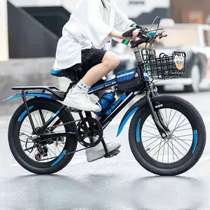 Bicicleta esportiva Mtb para crianças, bicicleta grande de 18 20 polegadas para meninos de fábrica, bicicleta de montanha para crianças de 7 8 9 10 anos de idade