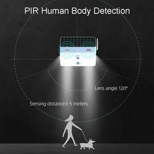 Caméra de surveillance intelligente WiFi HD 1080P avec détecteur de mouvement, lumière solaire LED extérieure étanche, pour usine, garage, jardin - Product Image 4