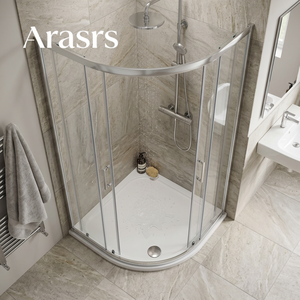 <span class=keywords><strong>Receveur</strong></span> de douche surélevé DMC avec kit de rehausseur, installation facile, étanche, non poreux, pour petite maison européenne et camping-car - Product Image 4